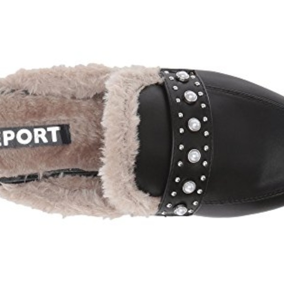 ✨HOST PICK Black Loafer size 7 faux fur NWT - Picture 4 of 5